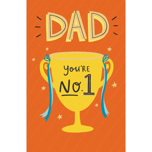 Picture of DAD YOURE NO.1 BIRTHDAY CARD